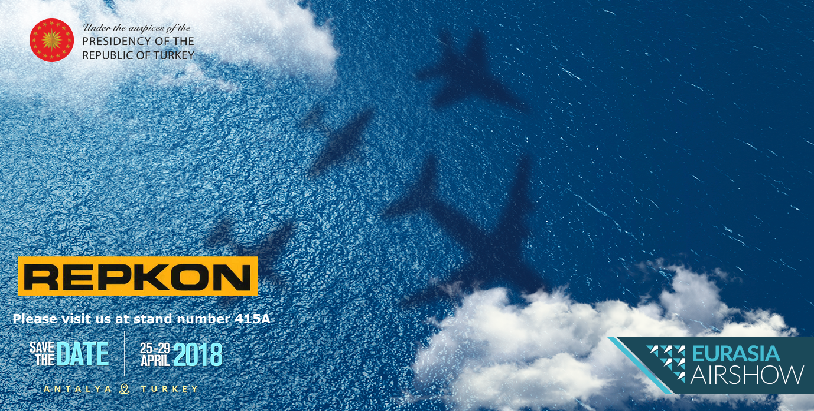 Repkon is participating in Eurasia Airshow